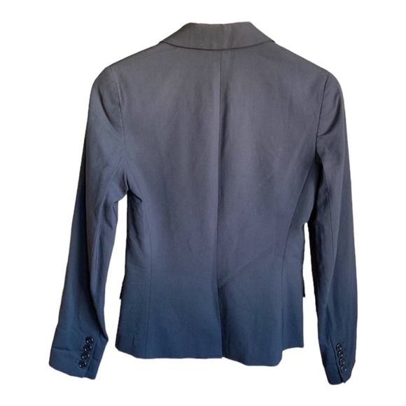 Theory Black Wool Blazer Jacket Size 4 - Picture 7 of 11